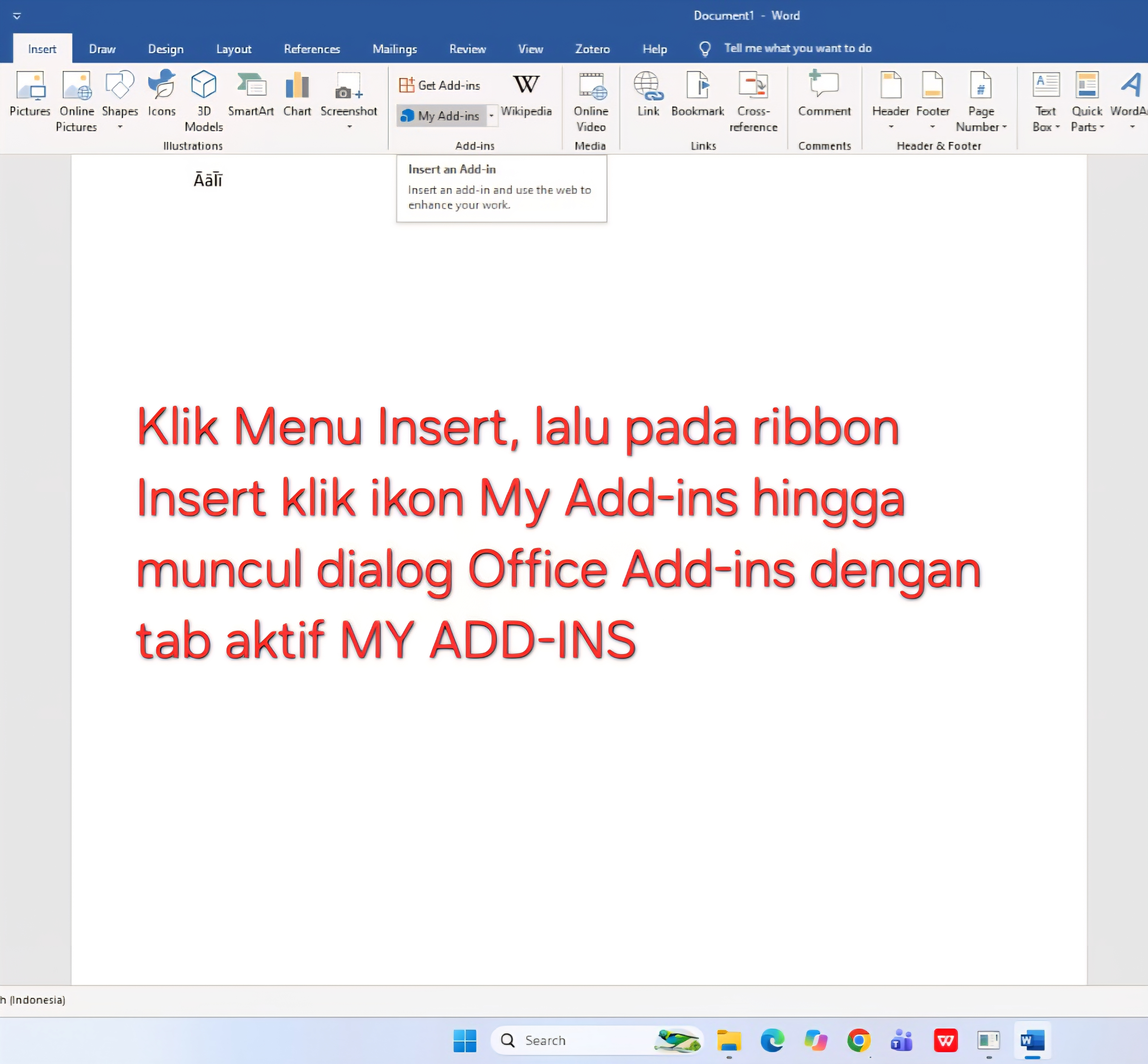 My Add-ins